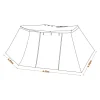 270 Awning Wall Kits<OZtrail 270 Awning 2m Wall Kit - BlockOut