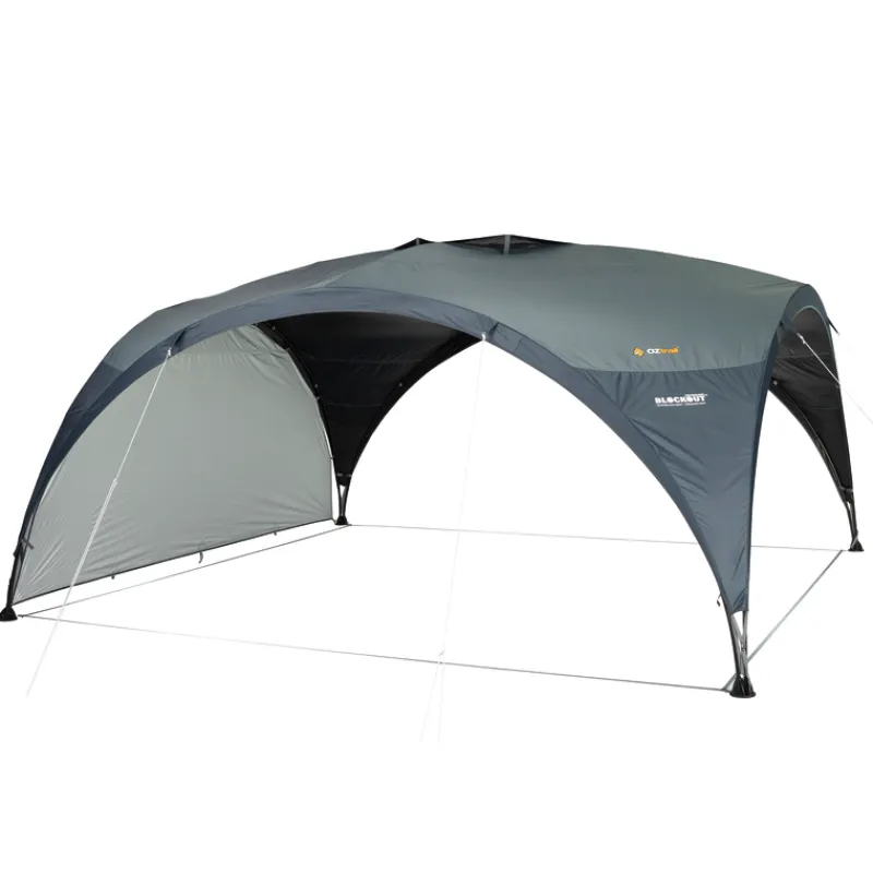 Shade Dome<OZtrail 4.2 Blockout Shade Dome - With Sun Wall