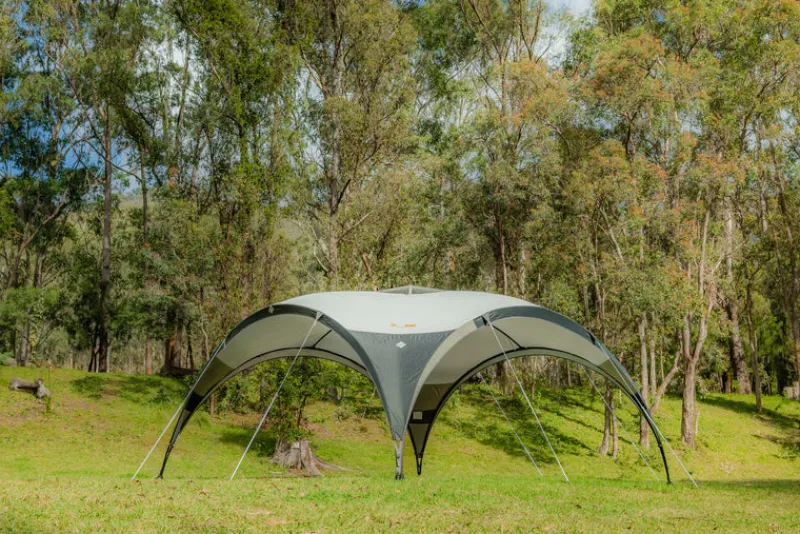 Shade Dome<OZtrail 4.2 Blockout Shade Dome - With Sun Wall