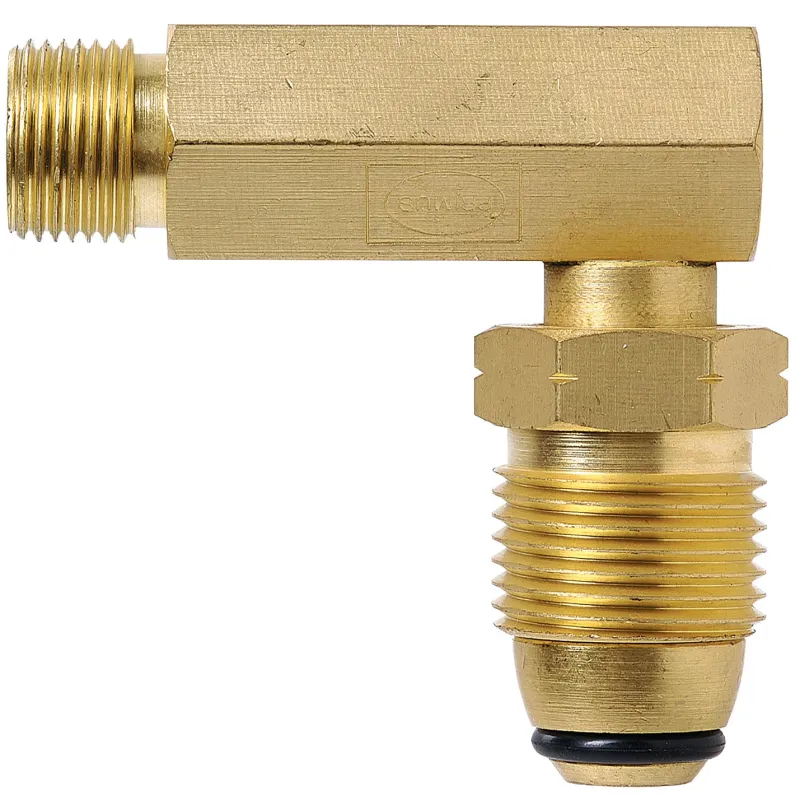 Gas Hoses & Fittings<Companion Adaptor - POL - 3/8" BSP (Right Angle)