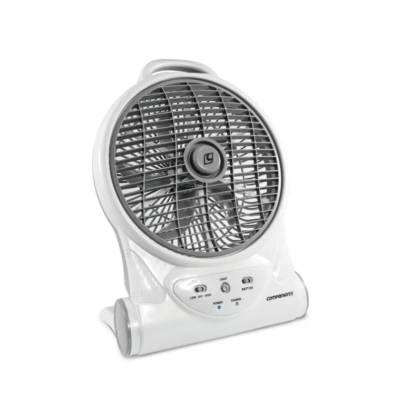 Fans<Companion Aerobreeze Lithium Powered 25cm Fan