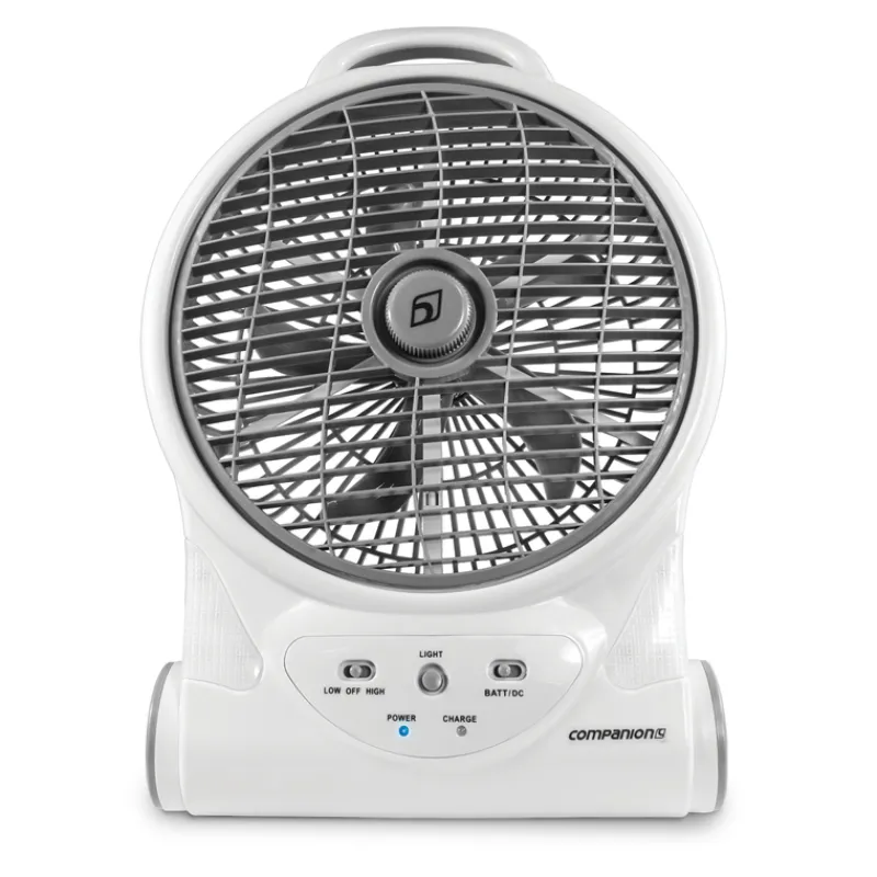 Fans<Companion Aerobreeze Lithium Powered 25cm Fan