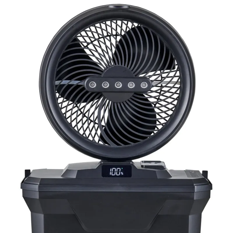 Fans<Companion Aerobreeze ProMist 25cm Oscillating Misting Fan