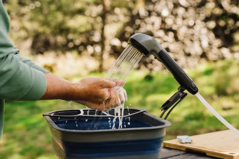 Showers<Companion Aquaheat NXT Shower Head & Hose