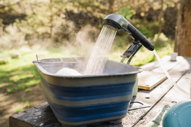 Showers<Companion Aquaheat NXT Shower Head Stand