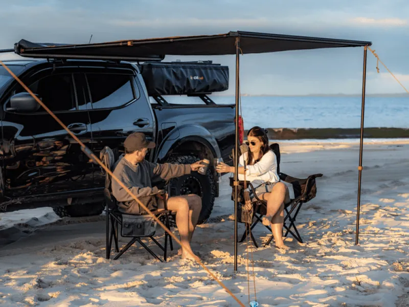 Side Awnings<OZtrail Awning 2m x 2.5m - BlockOut