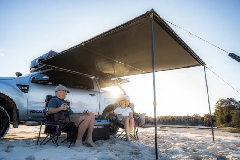 Side Awnings<OZtrail Awning 2.5m x 3m BlockOut