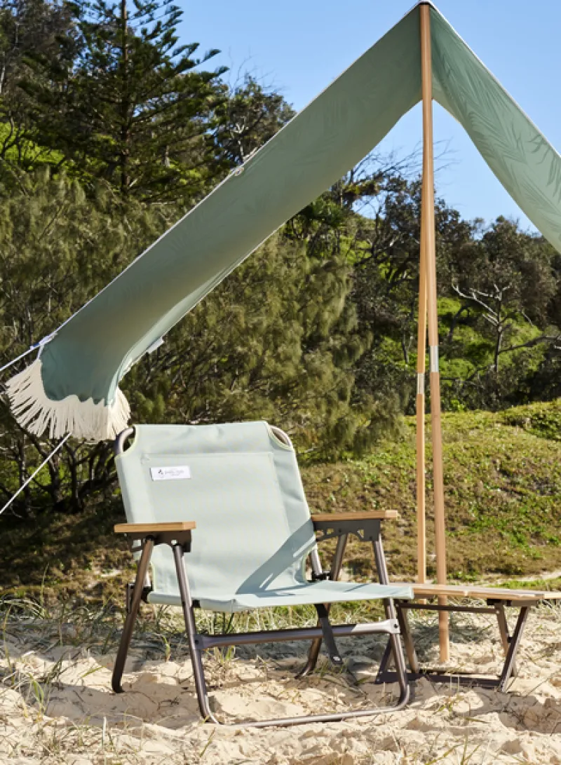 Chairs|Beach Chairs<OZtrail Beach Low Rise Chair - Palm Cove Green