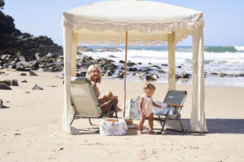 Chairs|Beach Chairs<OZtrail Beach Low Rise Chair - Palm Cove Green
