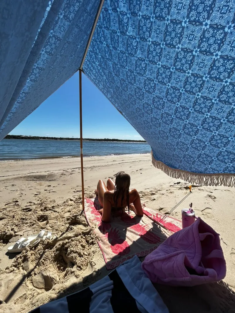 Beach Tent<OZtrail Beach Tent - Bells Beach Blue