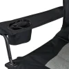 Chairs<OZtrail Big Boy Arm Chair - Black