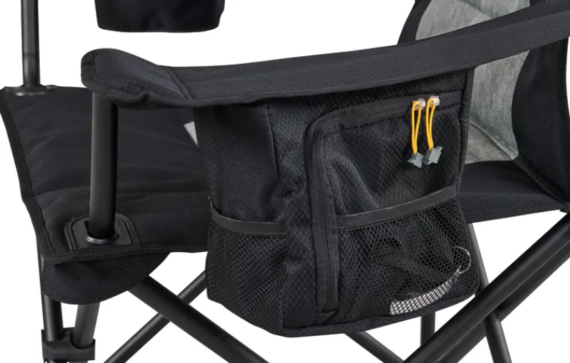 Chairs<OZtrail Big Boy Arm Chair - Black