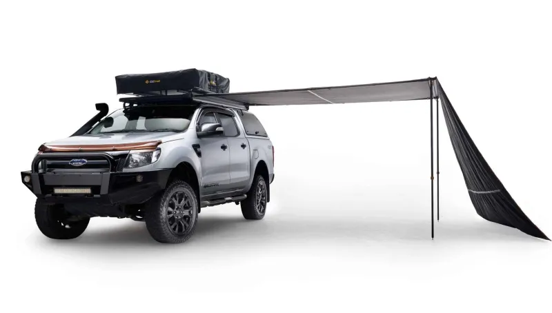 Side Awning Walls<OZtrail BlockOut Awning Front Wall 2.5m