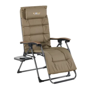 Chairs<OZtrail Brampton Sun Lounge - Tan