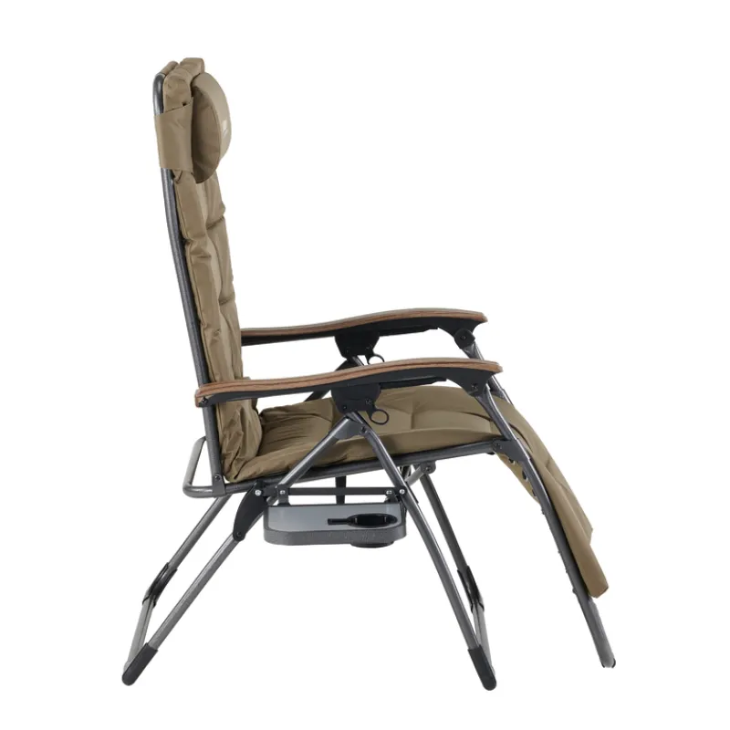 Chairs<OZtrail Brampton Sun Lounge - Tan