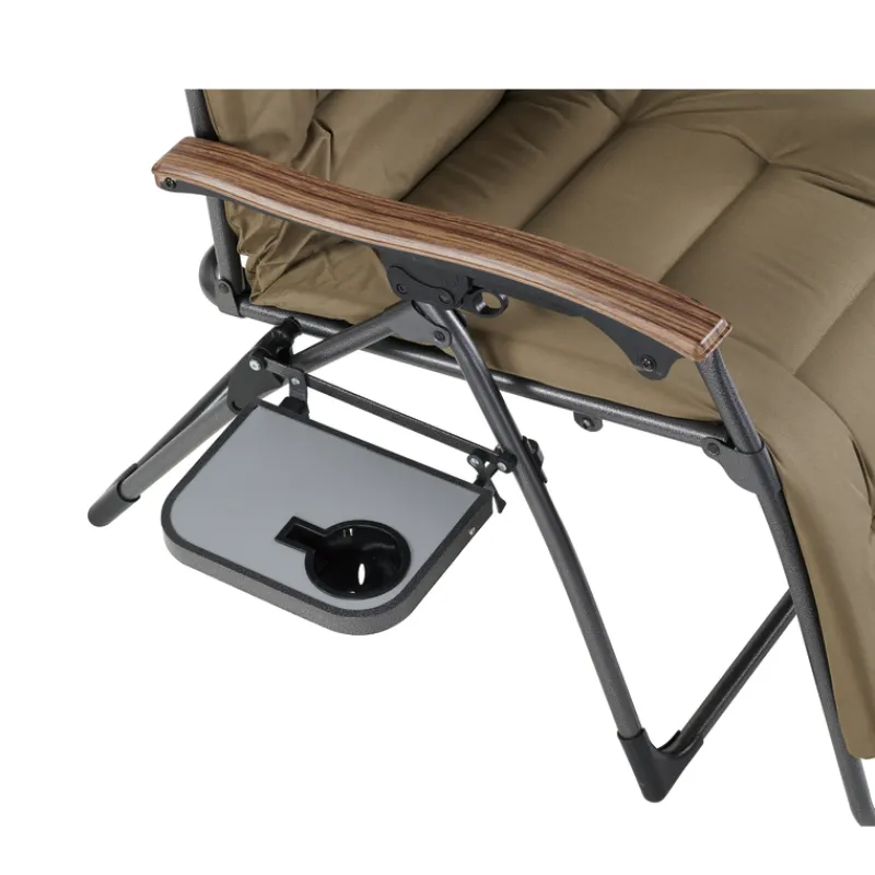 Chairs<OZtrail Brampton Sun Lounge - Tan