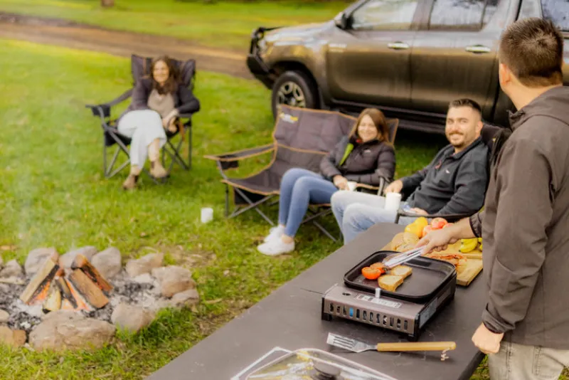 Stoves<Companion Butane Stove with Frypan