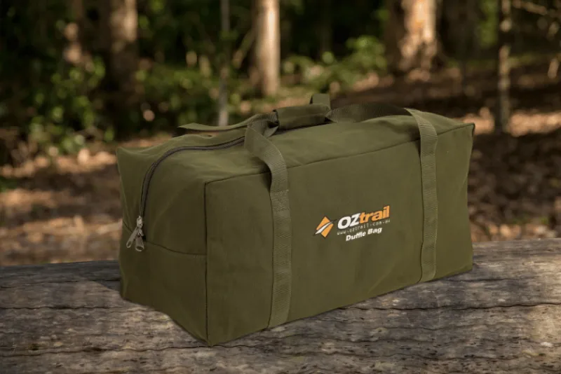 Luggage<OZtrail Canvas Duffle Bag Large
