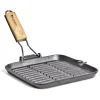 Pots & Pans<Campfire 24cm Square Grill Frypan Folding Handle