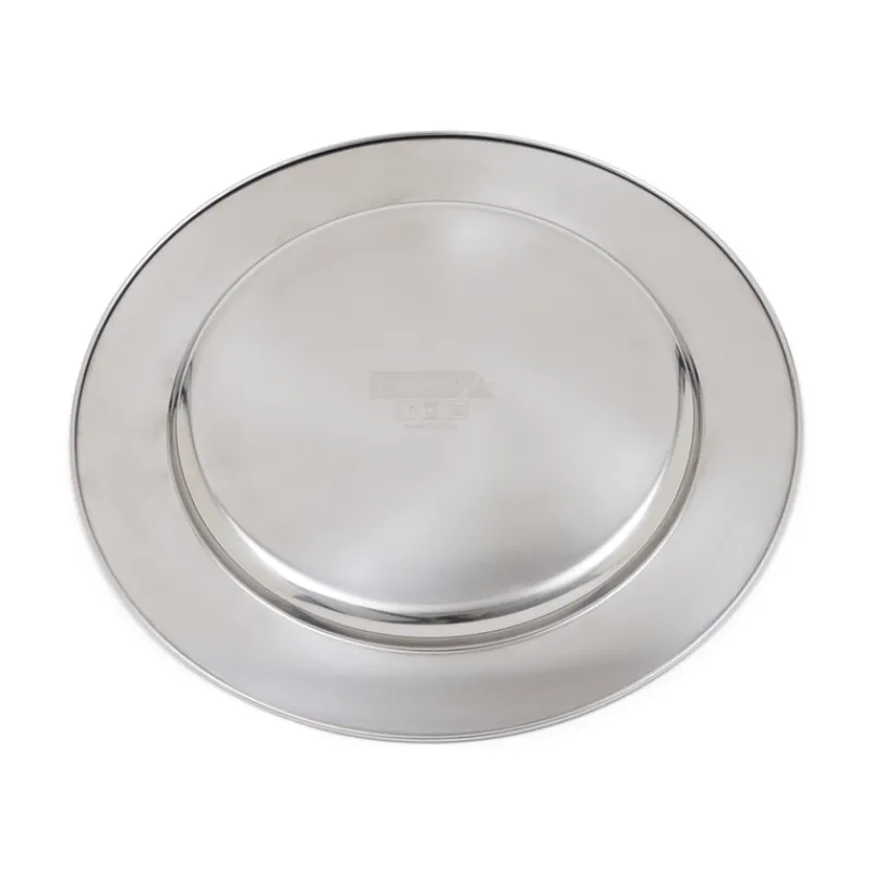 Kitchenware & Tableware<Campfire 26cm Stainless Steel Plate