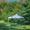 Commercial<OZtrail Commercial Deluxe 2.4 Gazebo - White