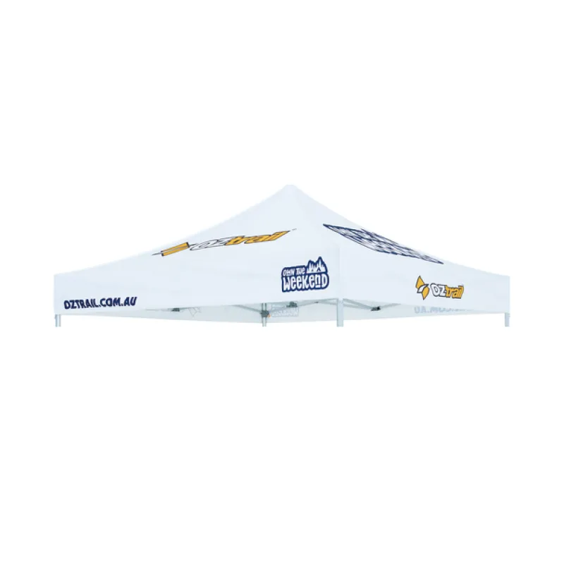 Commercial Pro Series<OZtrail Commercial Pro Gazebo Canopy 3.0 - Custom Printed