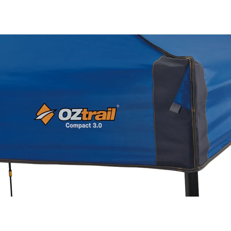 Compact<OZtrail Compact 3.0 Gazebo - Blue