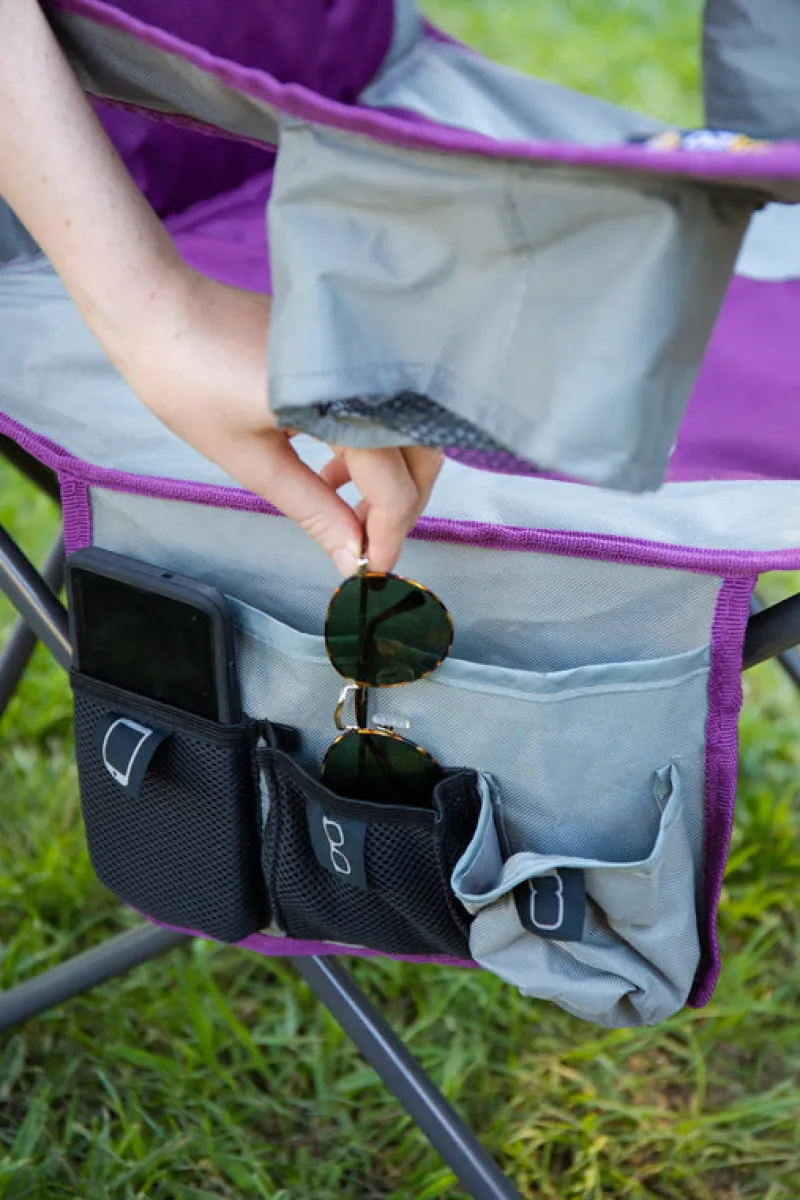 Chairs<OZtrail Cooler Arm Chair - Purple