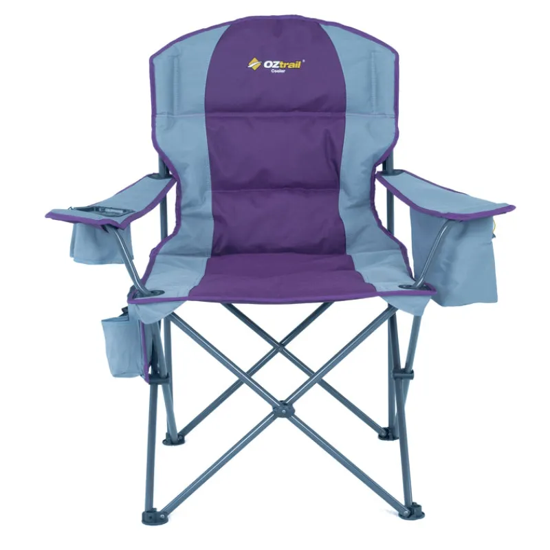 Chairs<OZtrail Cooler Arm Chair - Purple