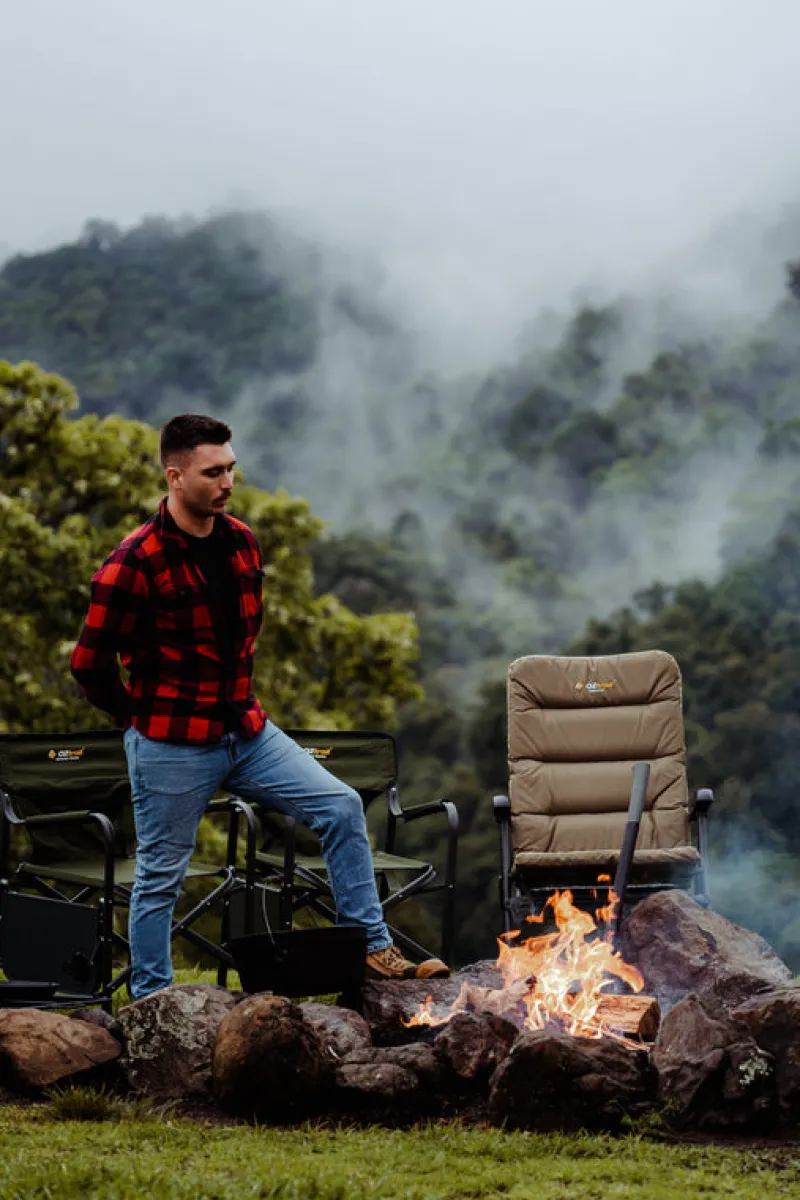 Chairs<OZtrail Coolum 5 Position Recliner