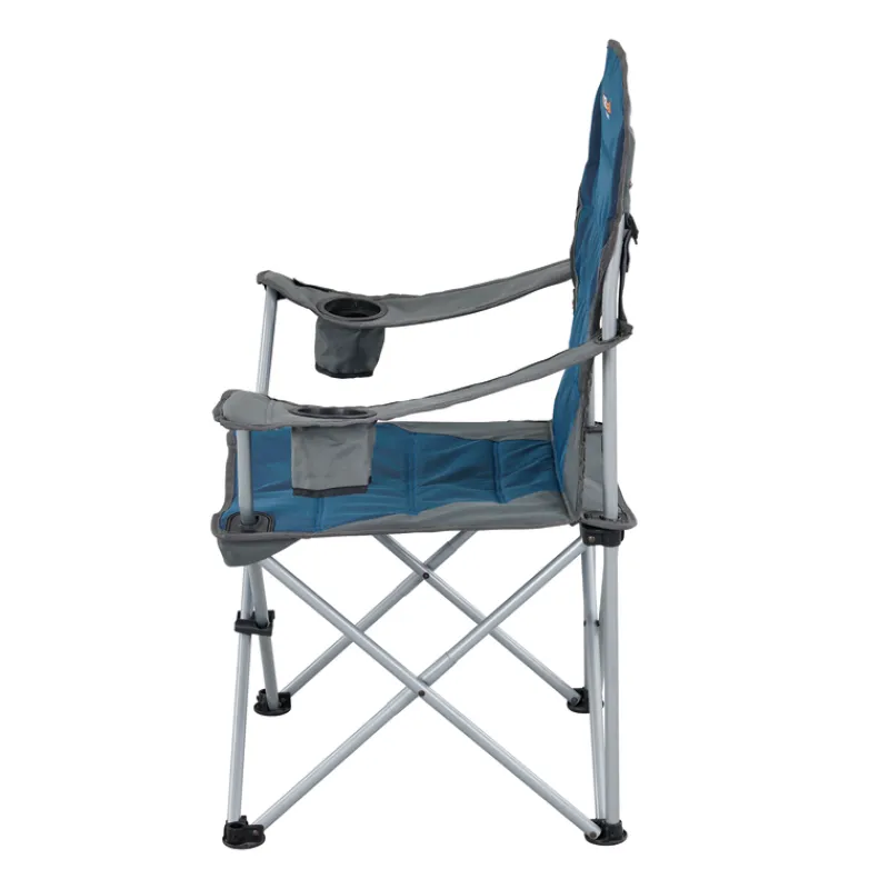 Chairs<OZtrail Deluxe Arm Chair - Blue