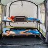 Stretchers<OZtrail Deluxe Double Bunk Bed