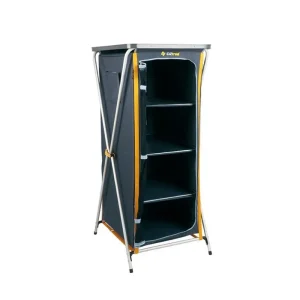 Kitchens & Storage<OZtrail Deluxe Folding 4 Shelf Cupboard