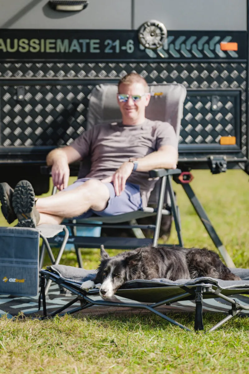 Chairs<OZtrail Dog Bed & Fleece Topper