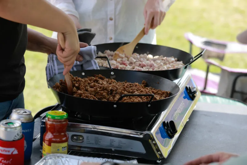 Stoves<Companion Double Burner Wok Cooker