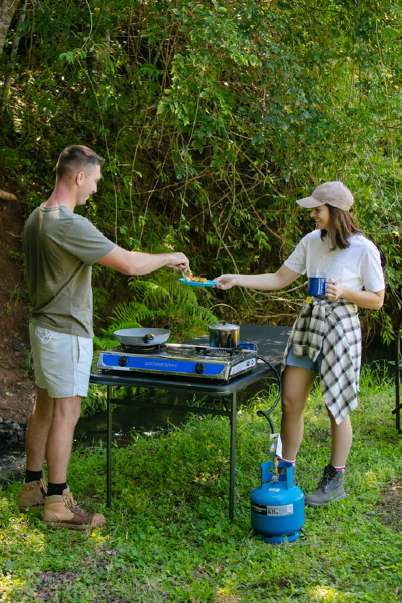 Stoves<Companion Double Burner Wok Cooker