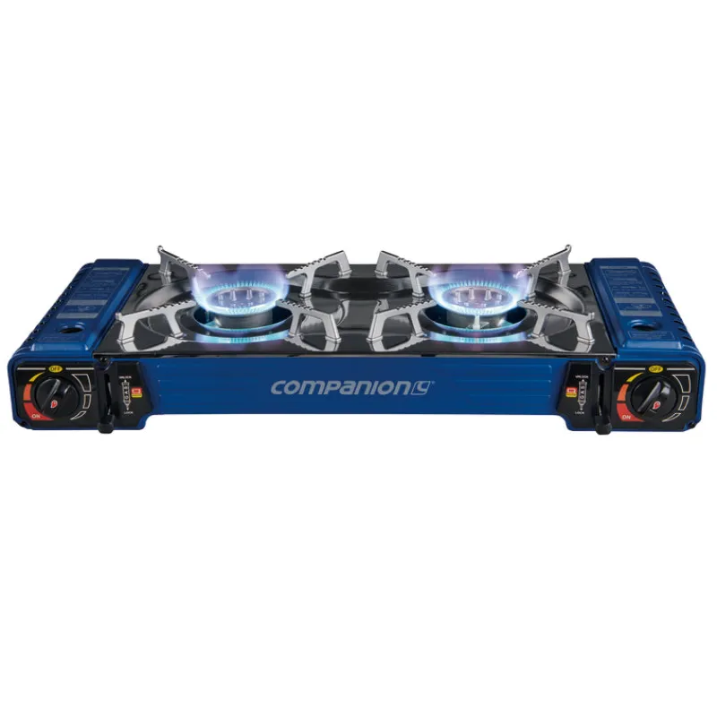 Stoves<Companion Double Butane Stove with Hotplate
