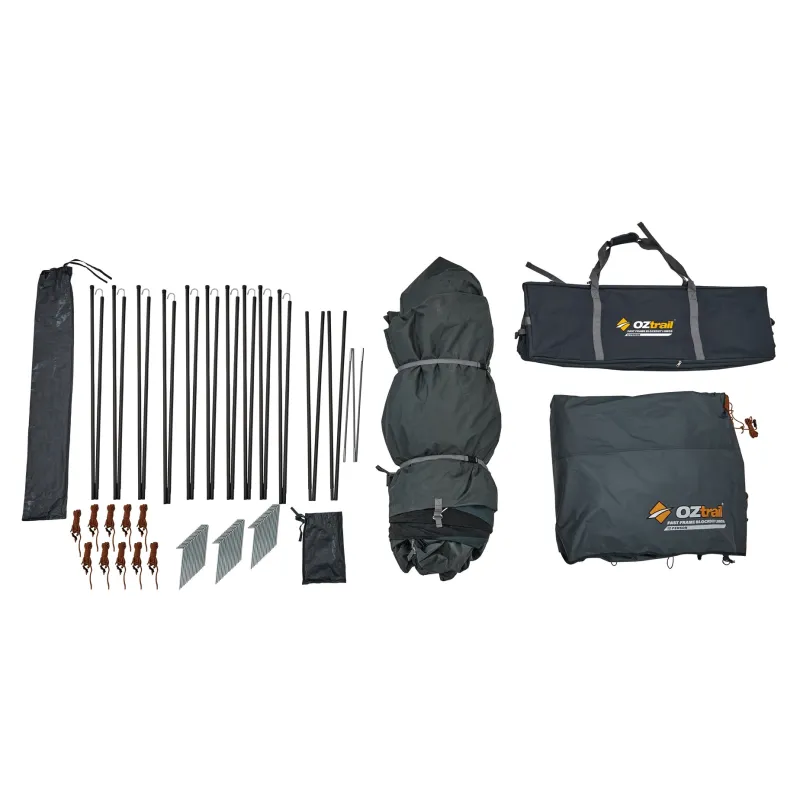 Fast Frame Tents<OZtrail Fast Frame BlockOut Lumos 12P Tent