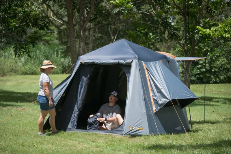 Fast Frame Tents<OZtrail Fast Frame BlockOut Lumos 4P Tent