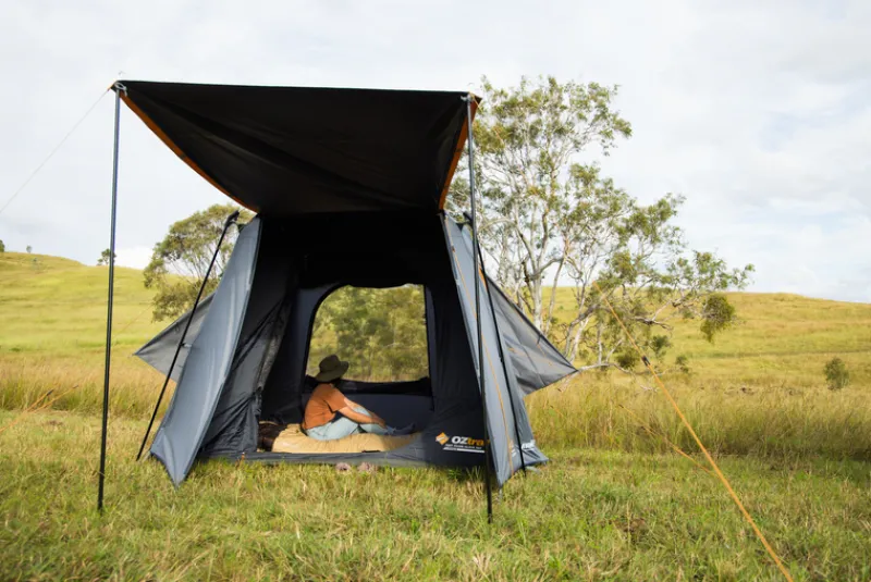 Fast Frame Tents<OZtrail Fast Frame BlockOut Lumos 4P Tent