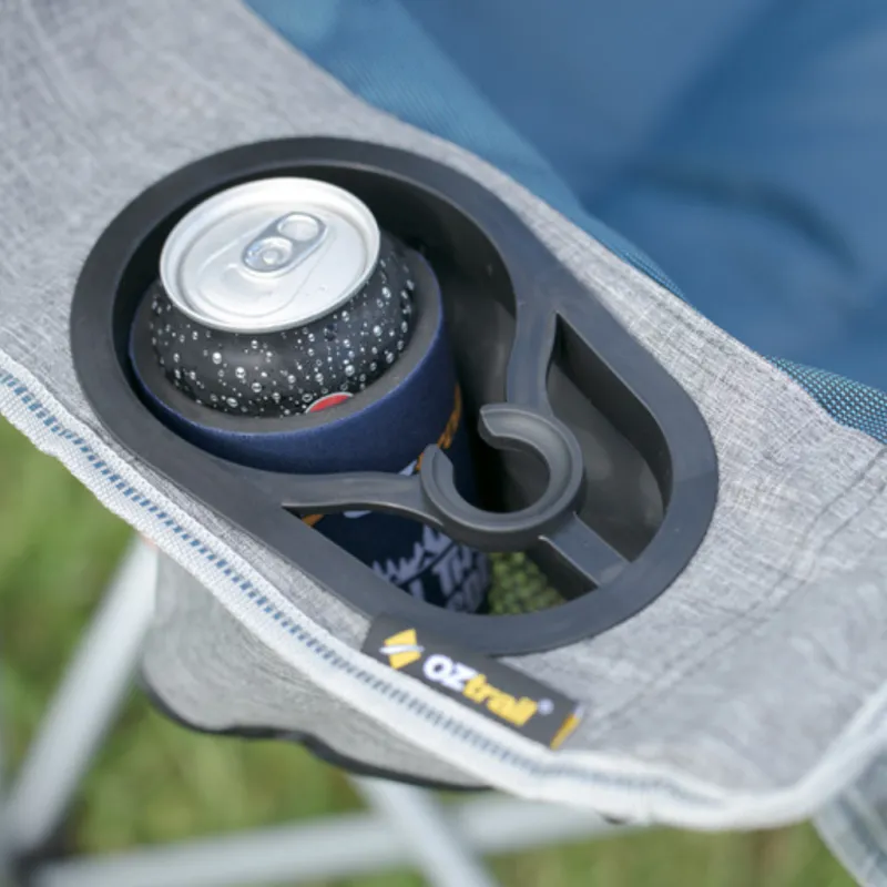 Chairs<OZtrail Galaxy 2 Seater Sofa - Blue