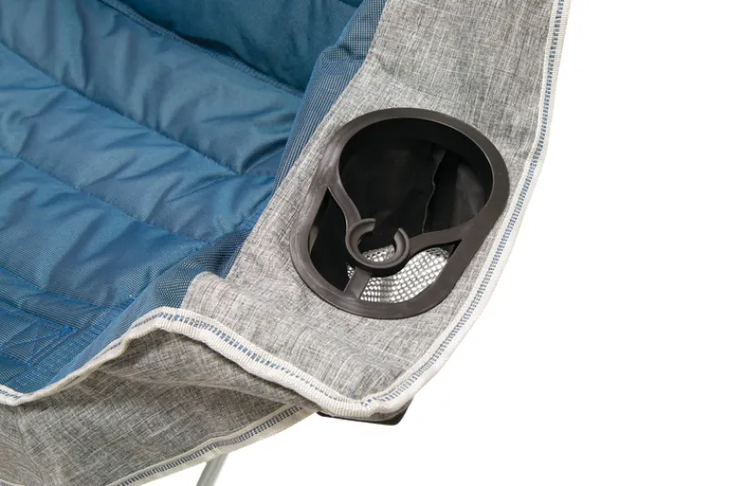 Chairs<OZtrail Galaxy 2 Seater Sofa - Blue