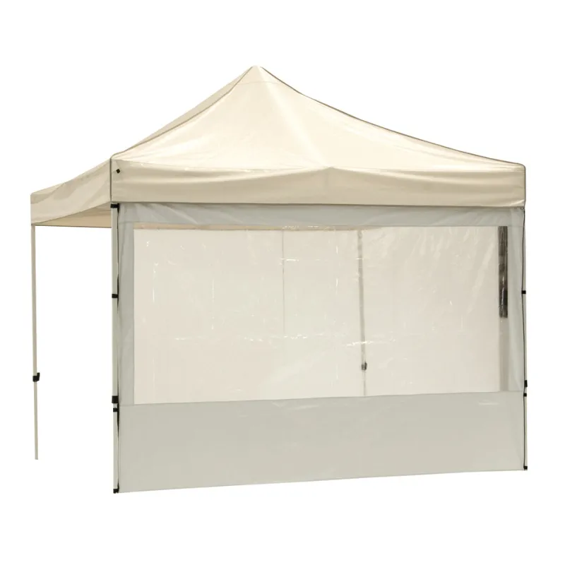 Gazebo Walls<OZtrail HD Gazebo Solid Wall Kit 3.0 (with PVC Window) - Off White