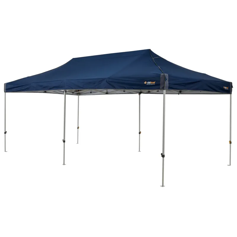 Hydroflow<OZtrail Hydroflow Deluxe 6.0 Gazebo - Navy