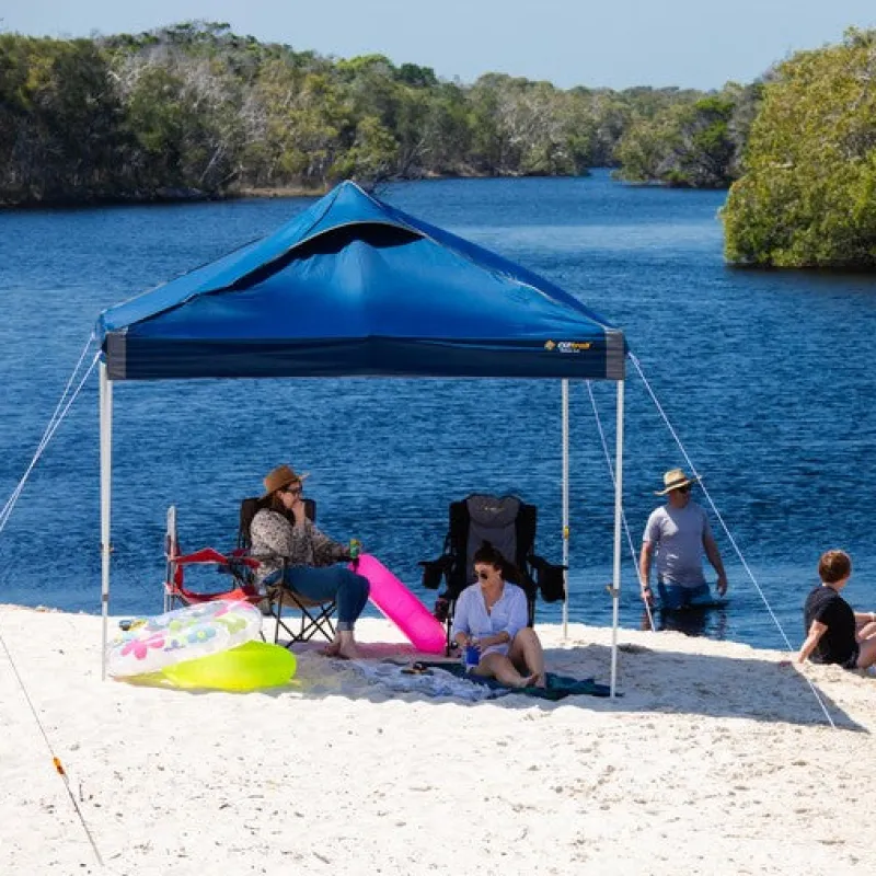 Hydroflow<OZtrail Hydroflow Deluxe 3.0 Gazebo - Navy