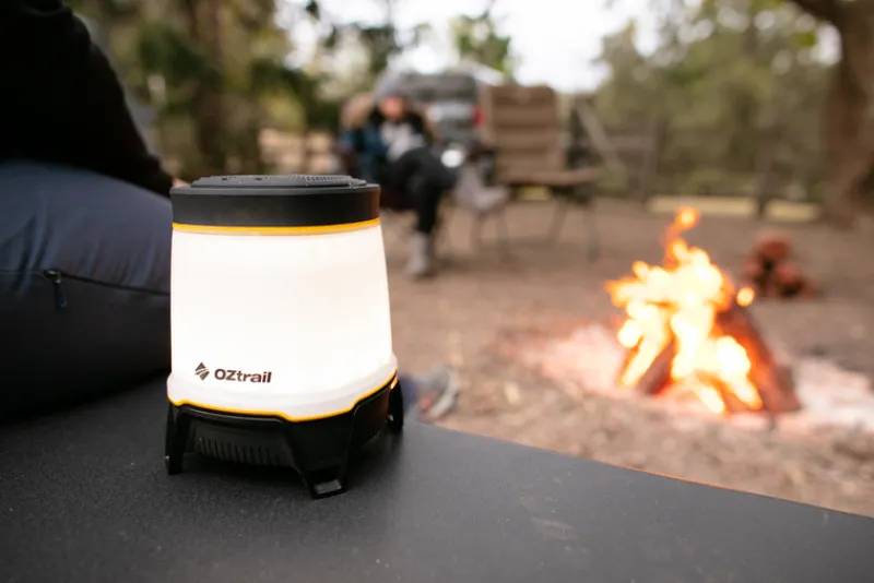 Lanterns<OZtrail Ignite 1000L Rechargeable Speaker Lantern