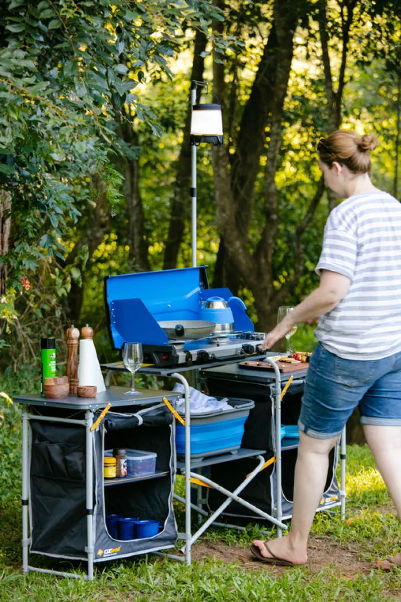 Kitchens & Storage<OZtrail Kitchen Double Pantry