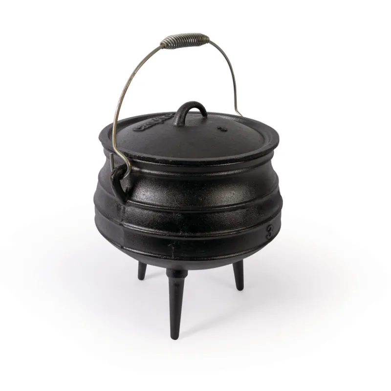 Camp Ovens<Campfire 8L Cast Iron Potjie Pot