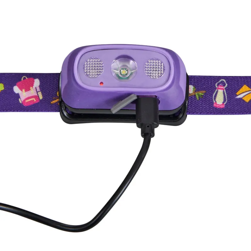 Headlamps<OZtrail 80L Lumos Twinkle Kids Headlamp - Purple