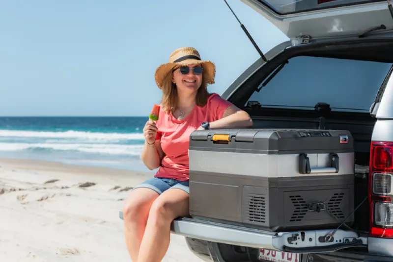 Fridges & Freezers<OZtrail 55L Single Zone Lithium Fridge/Freezer